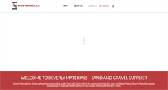 Desktop Screenshot of beverlymaterials.com